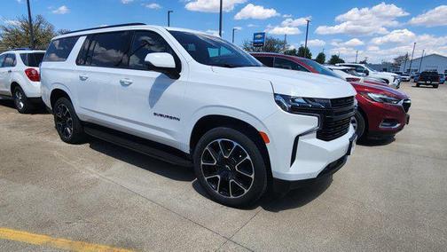 Summit White 2024 Chevrolet Suburban RST