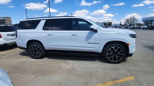 Summit White 2024 Chevrolet Suburban RST