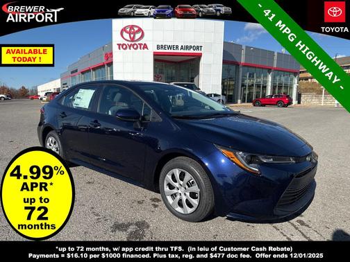 2026 Toyota Corolla LE