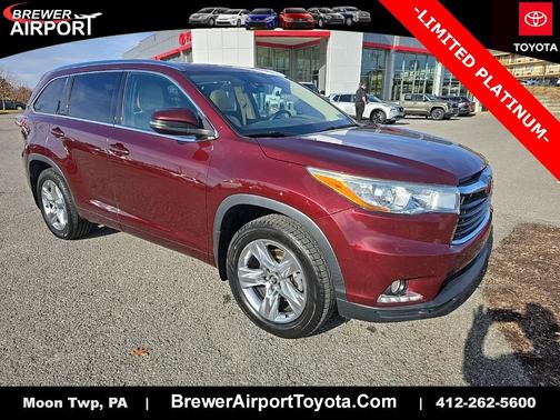 2016 Toyota Highlander Limited Platinum