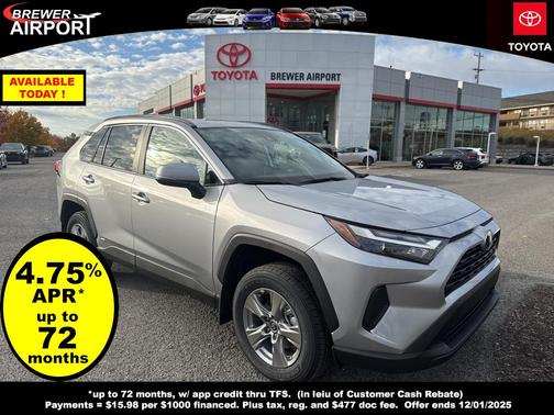 2025 Toyota RAV4 Hybrid XLE