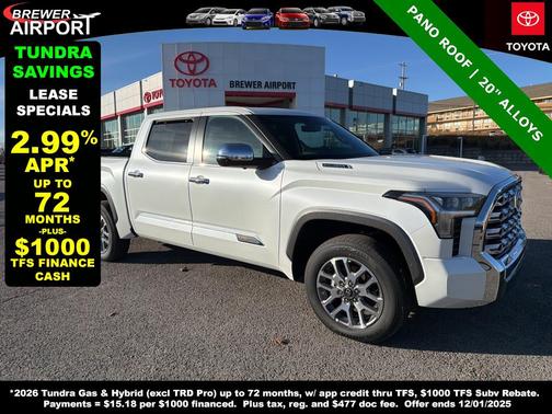 2026 Toyota Tundra Hybrid 1794 Edition