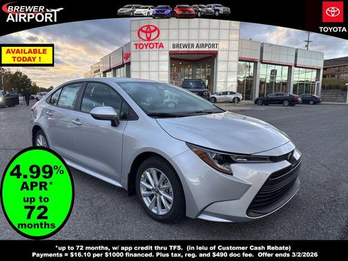 2026 Toyota Corolla LE