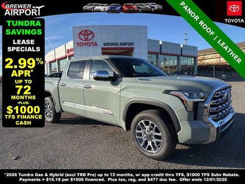 2026 Toyota Tundra Hybrid 1794 Edition