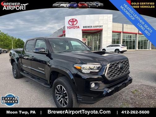 Midnight Black Metallic 2022 Toyota Tacoma TRD Sport