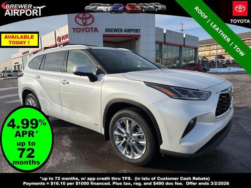 2026 Toyota Highlander Hybrid Limited