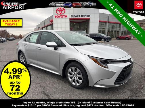 2026 Toyota Corolla LE