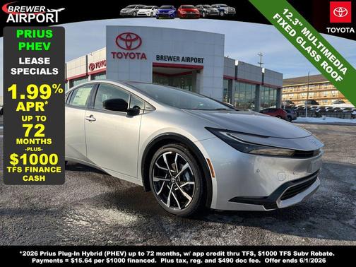 Cutting Edge 2026 Toyota Prius Plug-In Hybrid XSE