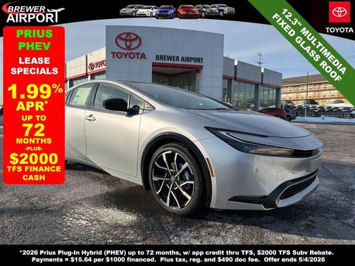 Cutting Edge 2026 Toyota Prius Plug-In Hybrid XSE