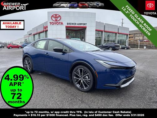 2026 Toyota Prius XLE