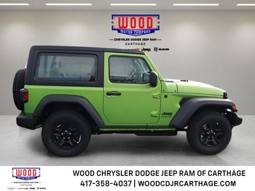 Mojito! Clearcoat 2026 Jeep Wrangler Sport