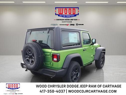 Mojito! Clearcoat 2026 Jeep Wrangler Sport