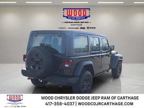 Black Clearcoat 2026 Jeep Wrangler Sport