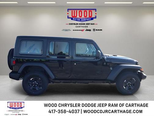 Black Clearcoat 2026 Jeep Wrangler Sport