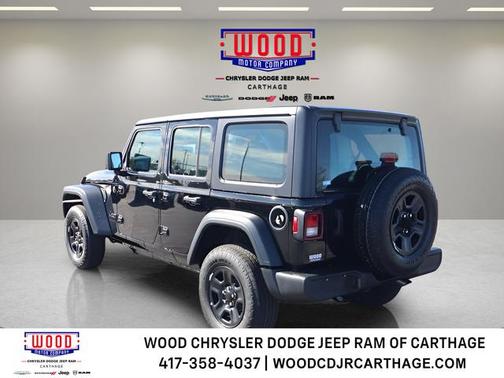 Black Clearcoat 2026 Jeep Wrangler Sport