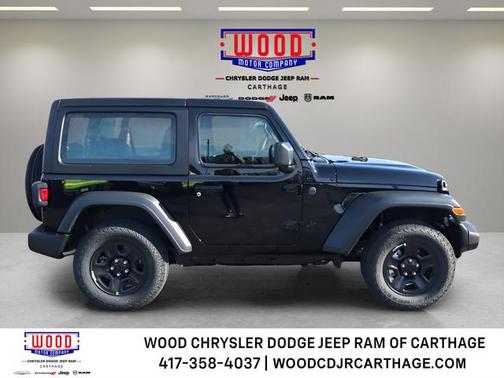 Black Clearcoat 2026 Jeep Wrangler Sport