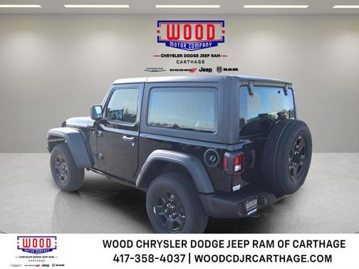 Black Clearcoat 2026 Jeep Wrangler Sport