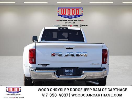 Bright White Clearcoat 2026 RAM 3500 Laramie