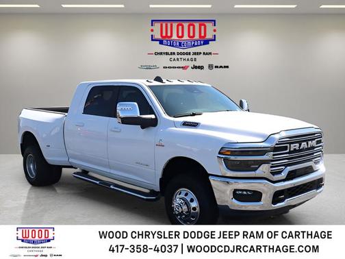 Bright White Clearcoat 2026 RAM 3500 Laramie