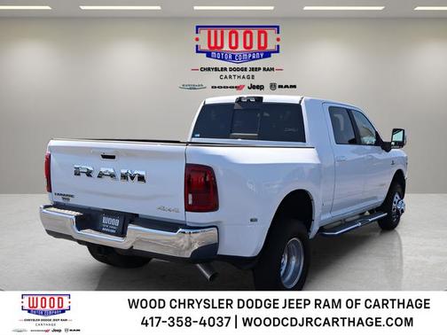 Bright White Clearcoat 2026 RAM 3500 Laramie