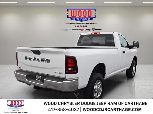 Bright White Clearcoat 2026 RAM 2500 Tradesman