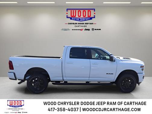Bright White Clearcoat 2026 RAM 2500 Laramie