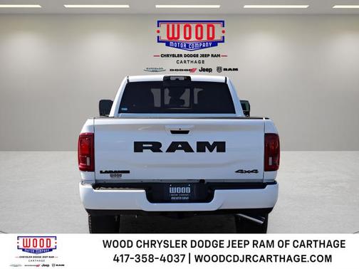 Bright White Clearcoat 2026 RAM 2500 Laramie