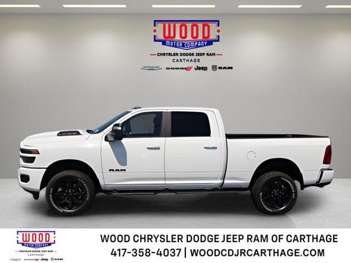 Bright White Clearcoat 2026 RAM 2500 Laramie
