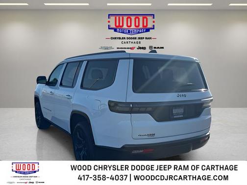Bright White Clearcoat 2026 Jeep Grand Wagoneer Limited