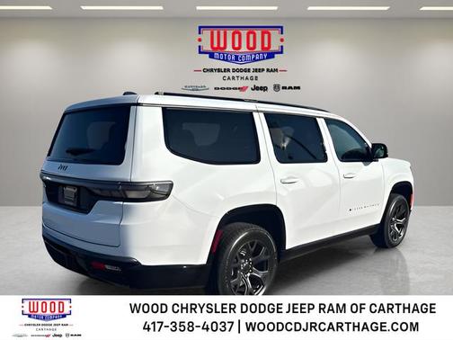 Bright White Clearcoat 2026 Jeep Grand Wagoneer Limited