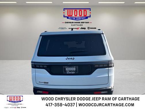 Bright White Clearcoat 2026 Jeep Grand Wagoneer Limited