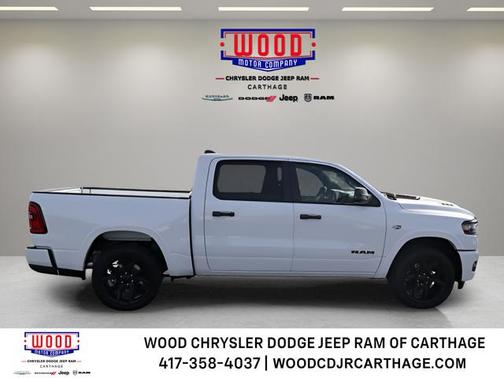 Bright White Clearcoat 2026 RAM 1500 Laramie