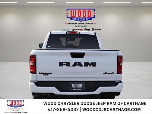 Bright White Clearcoat 2026 RAM 1500 Laramie