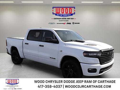 Bright White Clearcoat 2026 RAM 1500 Laramie