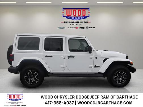 Bright White Clearcoat 2026 Jeep Wrangler Sahara