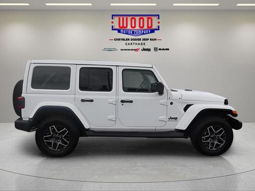 Bright White Clearcoat 2026 Jeep Wrangler Sahara