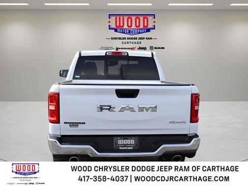 Bright White Clearcoat 2026 RAM 1500 Big Horn/Lone Star