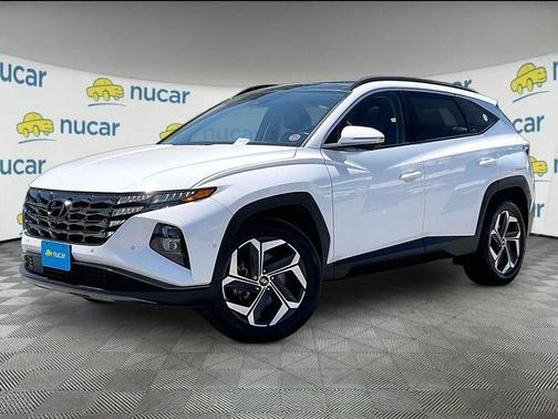 White 2023 Hyundai TUCSON Limited