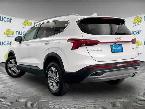 White 2023 Hyundai SANTA FE SEL