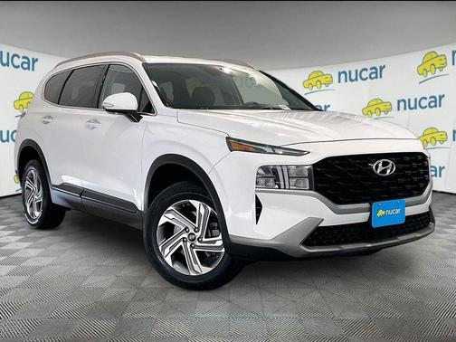 White 2023 Hyundai SANTA FE SEL