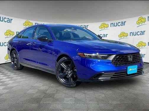 Blue 2024 Honda Accord Hybrid Sport-L