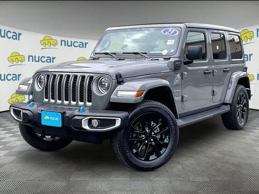 Gray 2023 Jeep Wrangler 4xe Sahara