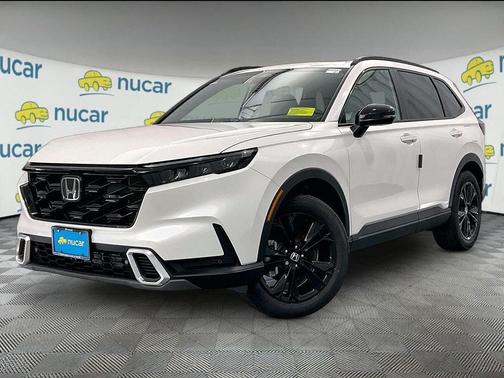 White 2026 Honda CR-V Hybrid Sport Touring
