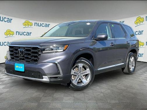 Gray 2023 Honda Pilot EX-L 7-Passenger