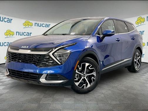 Blue 2024 Kia Sportage EX