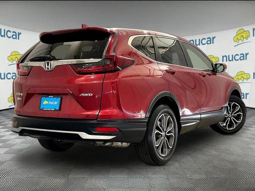Red 2021 Honda CR-V EX-L