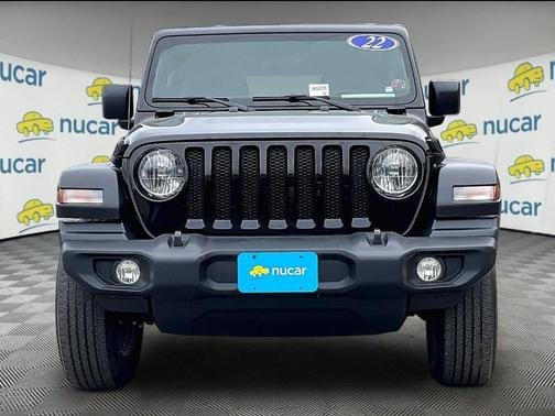 Black 2022 Jeep Wrangler Unlimited Sport