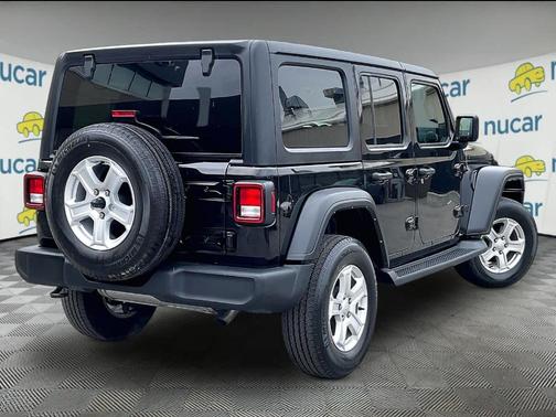 Black 2022 Jeep Wrangler Unlimited Sport