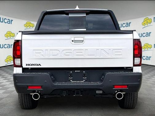 White 2026 Honda Ridgeline Black Edition