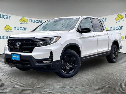White 2026 Honda Ridgeline Black Edition